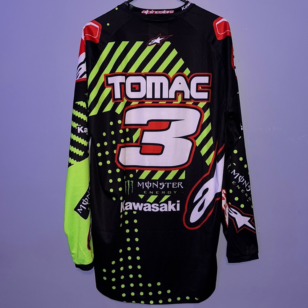 Eli Tomac Alpinestars Monster Energy Kawasaki Racing Jersey
